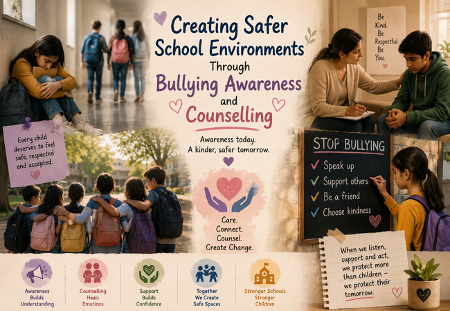 Creating Safer School Environments Through Bullying Awareness and Counselling