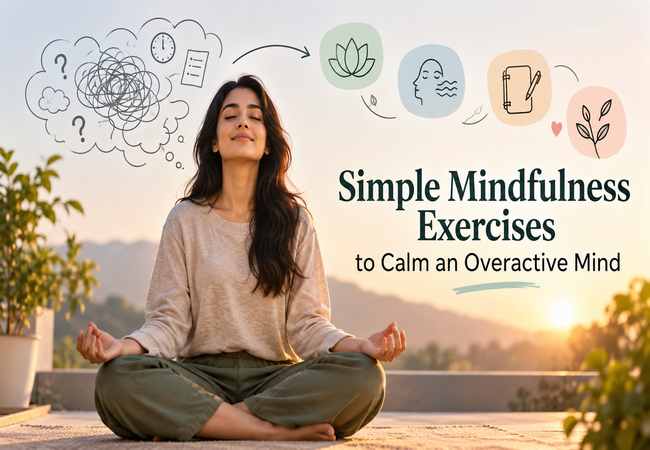 Simple Mindfulness Exercises to Calm an Overactive Mind