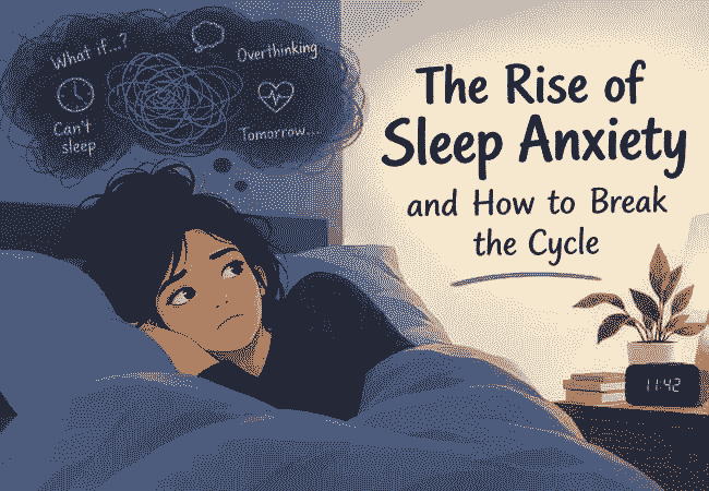 The Rise of Sleep Anxiety and How to Break the Cycle