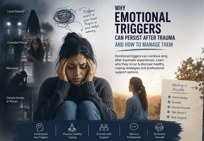Why Emotional Triggers Can Persist After Trauma and How to Manage Them