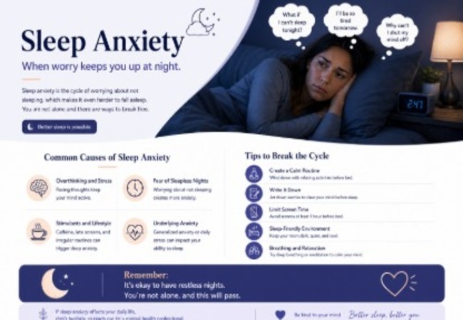 The Rise of Sleep Anxiety and How to Break the Cycle
