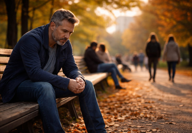 The New Midlife Struggle: Loneliness, Inequality, and Mental Health