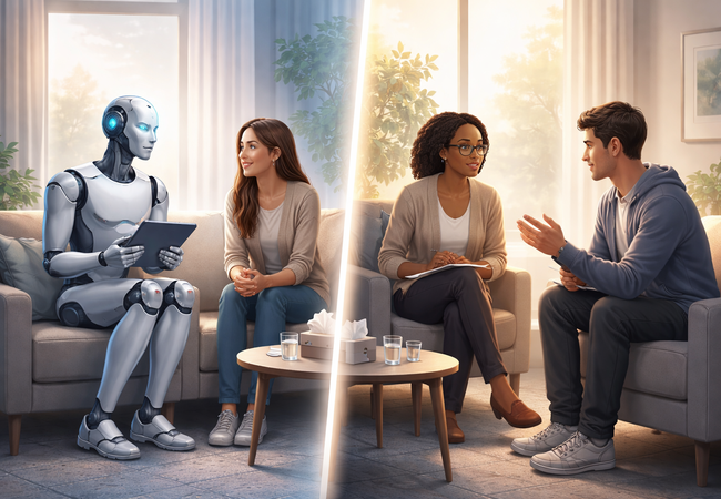 AI vs Human Therapy: Can Technology Really Understand You?